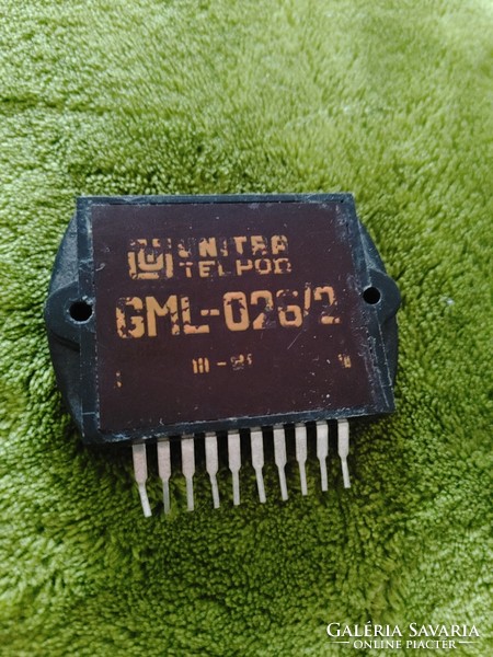 UNITRA TELPOD GML-026/2 hibrid végerősítő chip     -retro lengyel közismert régiség