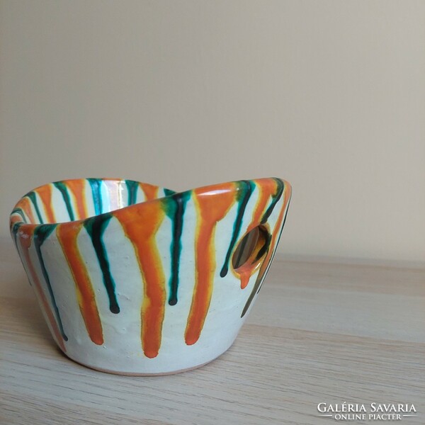 Mid century retro ceramic bowl