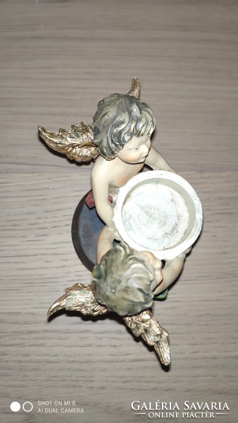 Fabulous old angelic candle holder