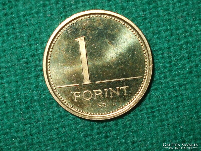 1 Forint 2007! Only 7,000 pcs. ! Mirror beat! It was not in circulation! It's bright!