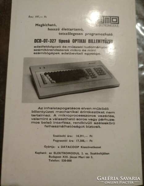 Angol magyar mikroszámítógép, mikroelektronikai szótár , Alkudható