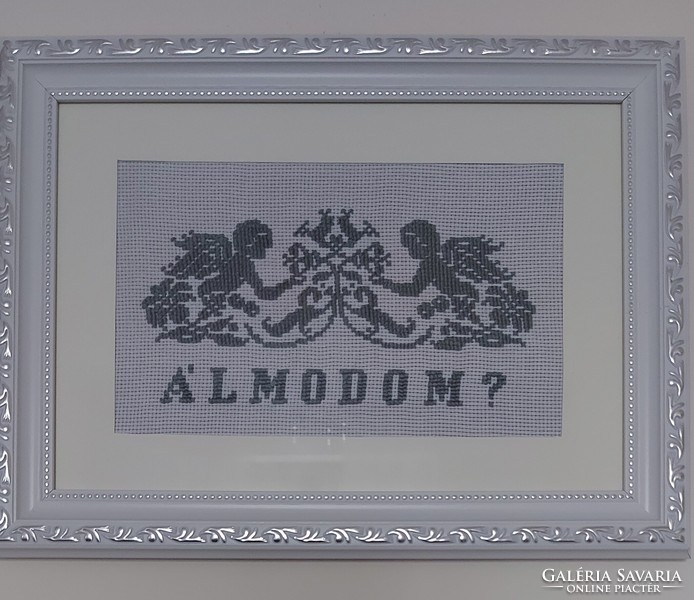 Angelic cross stitch pattern