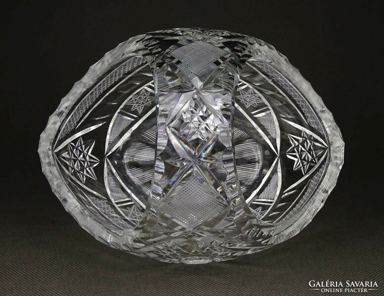 1H731 large crystal basket 15.5 Cm