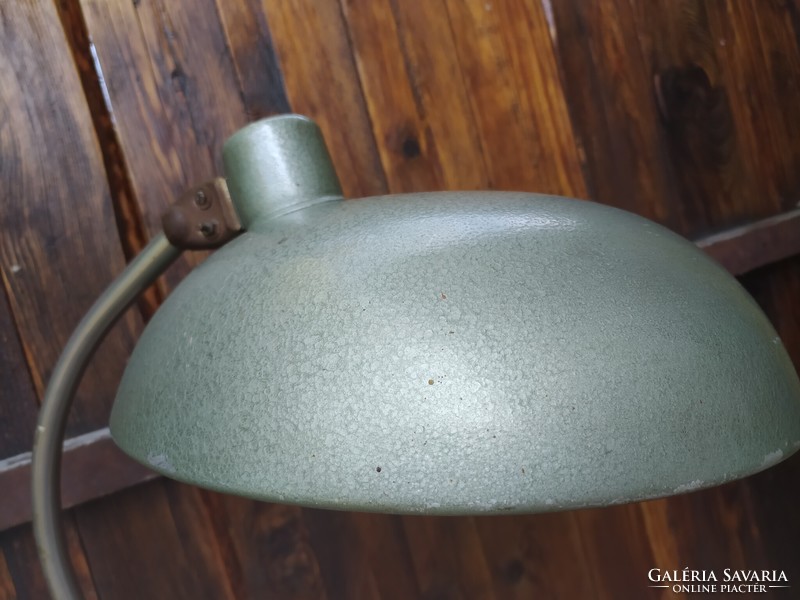 Nagybúrás fém asztali lámpa loft stíl