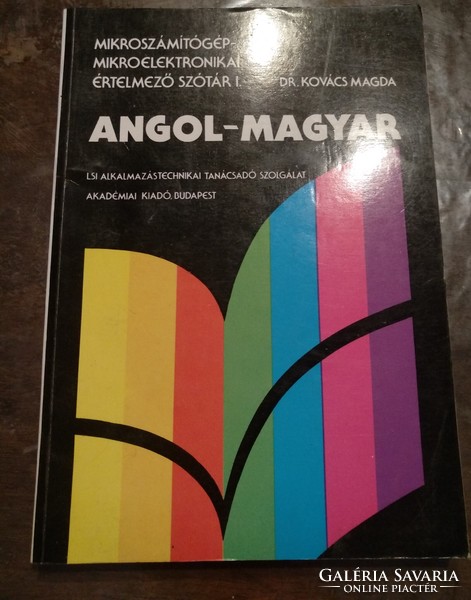 English-Hungarian microcomputer, microelectronic dictionary, negotiable