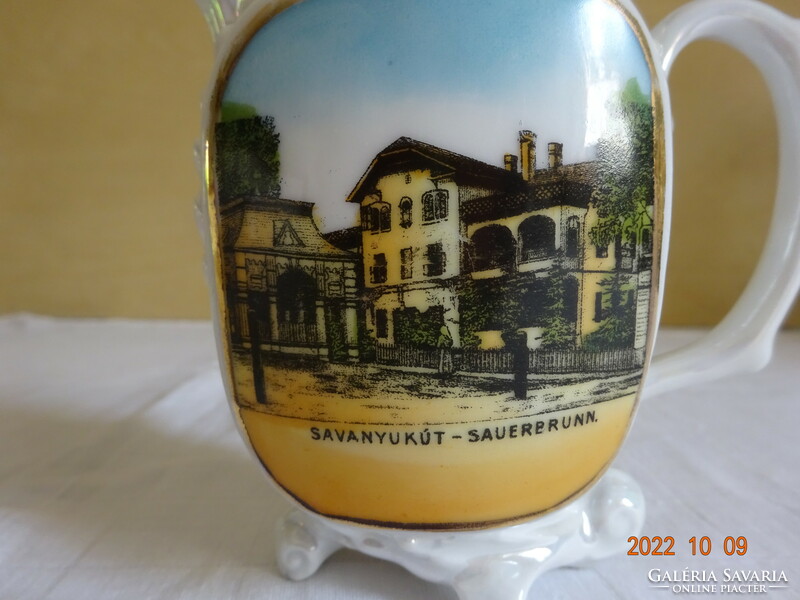 Memorial jug from Austria, Sauerbrunn