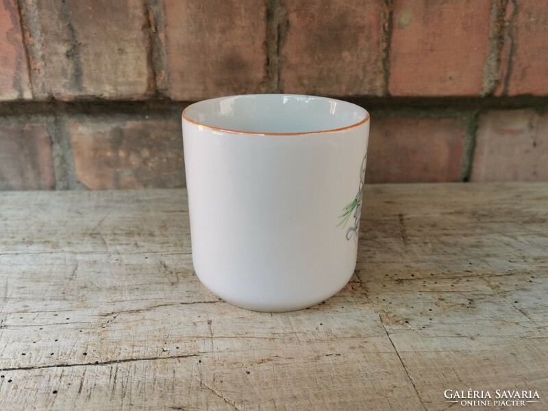 Zsolnay flower mug