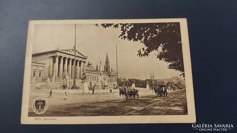 1916. Parliament of Vienna