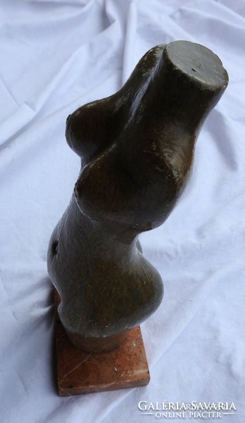 Stone torso - small sculpture - marked - sculpture