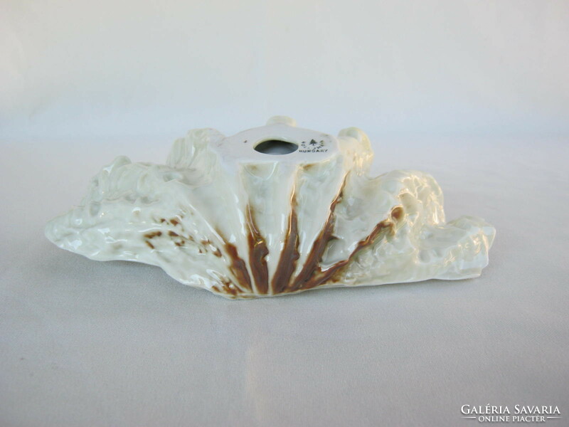 Retro ... Raven Háza porcelain shell-shaped serving bowl