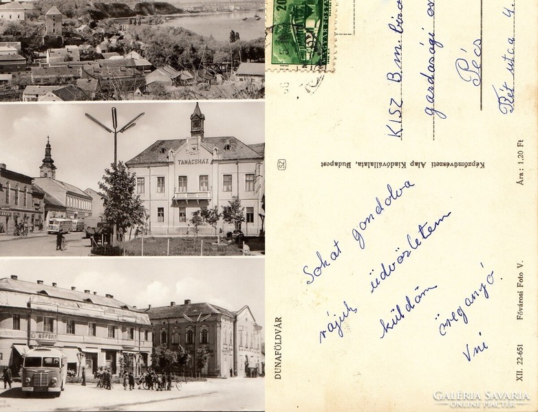 Dunafödvár részletek 1956    .Posta van !