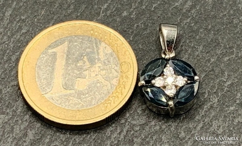 Extra unique sapphire gemstone set gemstone sterling silver /925/ set -new
