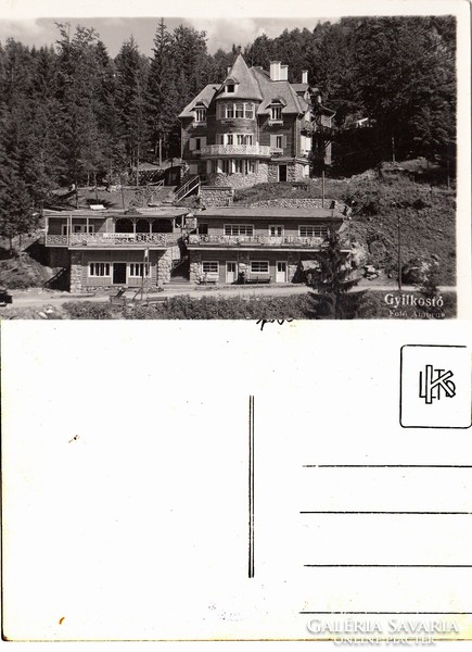Erdély Gyilkos tó ALBA hotel  kb 1930       .Posta van !