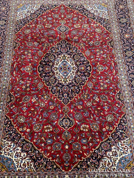 Hatalmas Exkluzív Iráni Keshan Perzsaszőnyeg 400x300