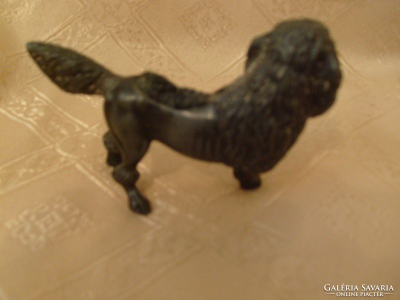 Bronze Viennese 18th century desk pen nib cleaner unique dog rarity