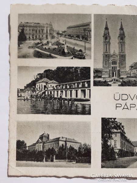 Old postcard Pope 1944 photo postcard