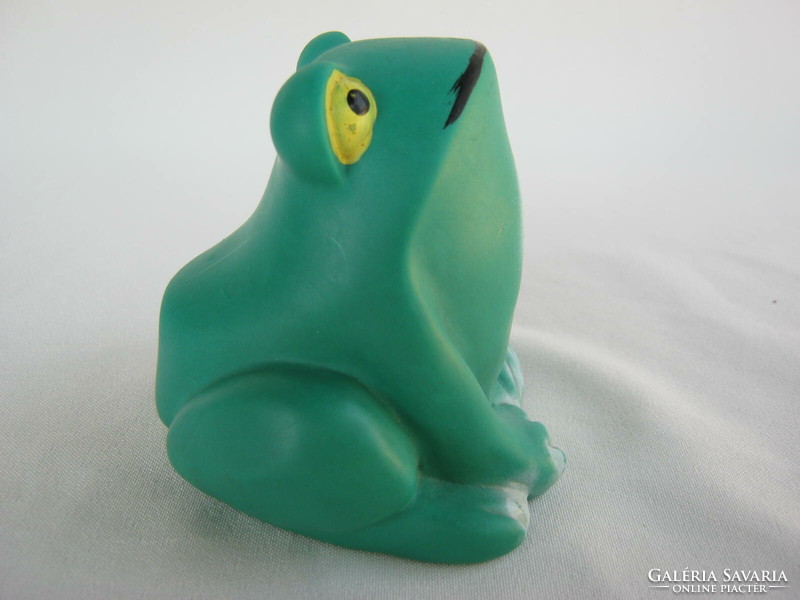 Frog retro beeping beeping rubber toy
