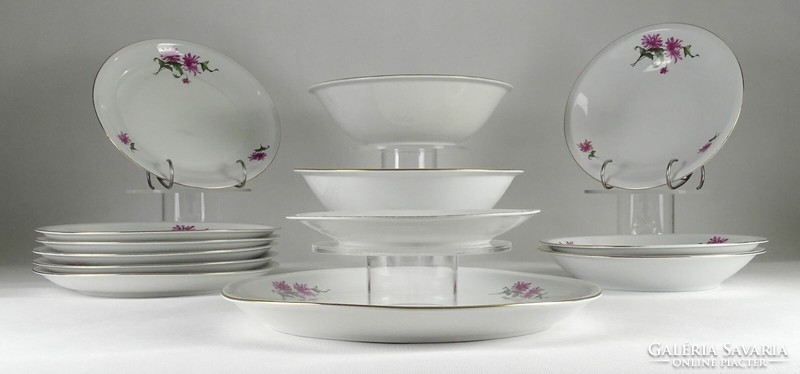 13 pieces of lowland porcelain tableware marked 1K029