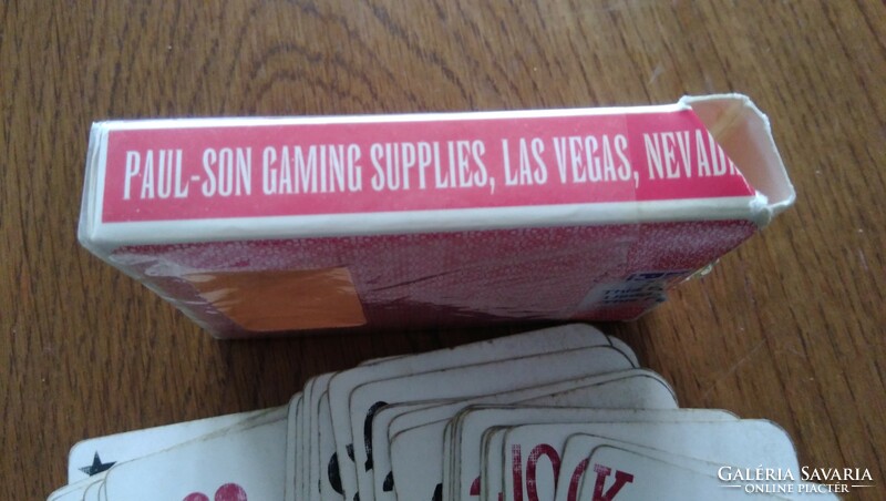 Made in Mexikó,PaulSon Gamig Supplies Las Vegas Nevada Hotel Casino römi,póker kártya játék -hiányos