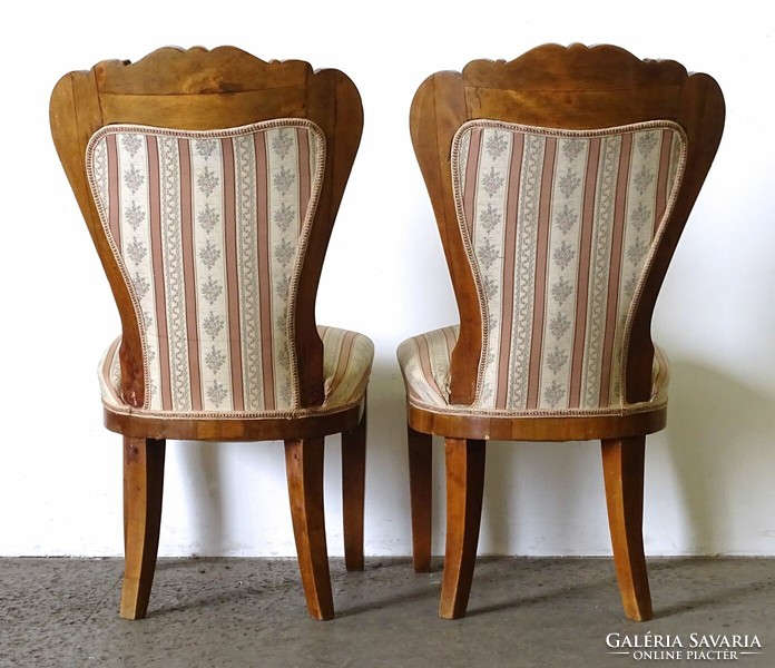 1L042 pair of antique Biedermeier chairs