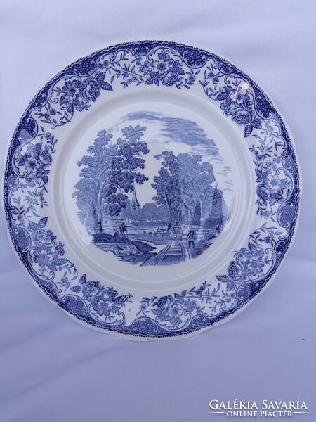 Royal tudor ware England large porcelain plate, bowl