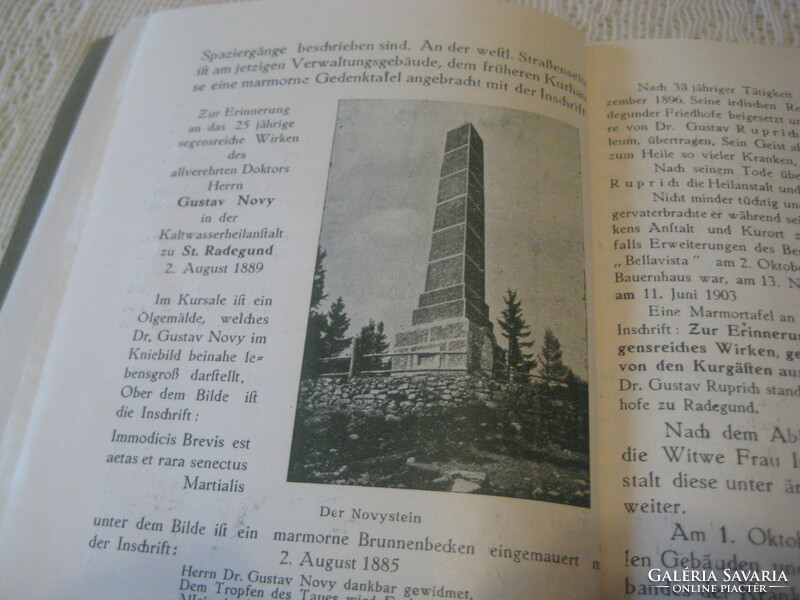 ST. Radegund  Osztrák túrisztikai kiadás  térkép melláklettel   1929