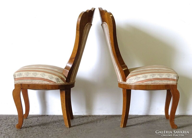 1L042 Antik Biedermeier szék pár