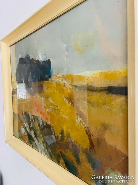 Bod László: Nyár című képcsarnokos olaj festménye