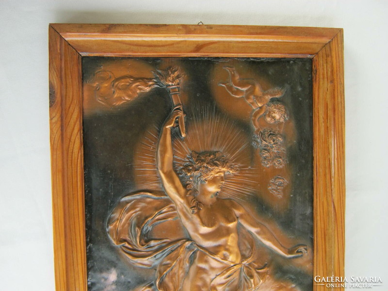 Electroplating wall decoration embossed wall picture