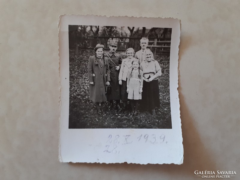 Old photo 1939 group photo vintage photo soldier