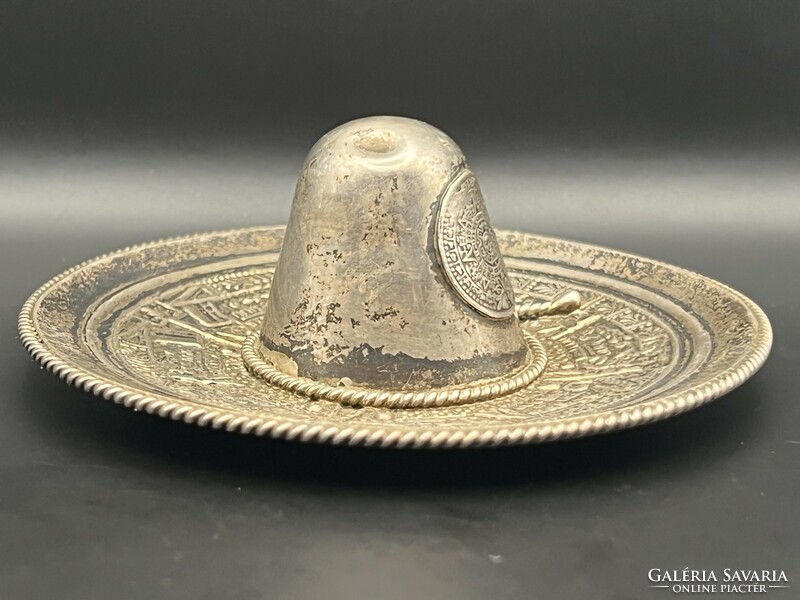 Silver Mexican hat/sombrero