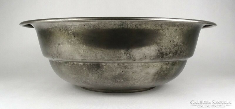1L055 antique marked alpacca bowl metal bowl