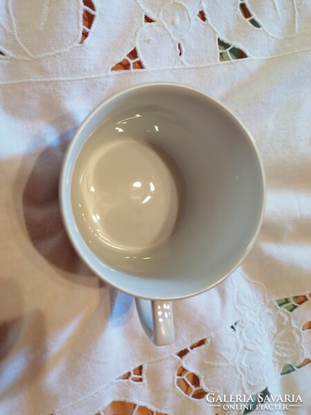 Antique violet tea cup