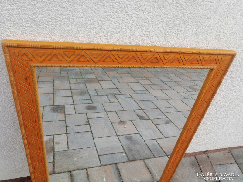 Beautiful carved mirror in art nouveau style. Negotiable!