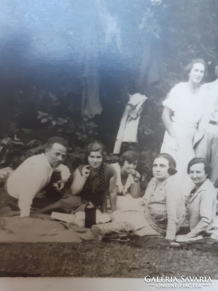 Régi fotó csoportkép 1938 vintage fénykép Szent Jánoskút