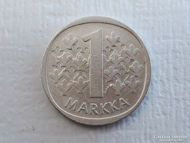 Finnország 1 Márka 1978 érme - 1 Markka 1978 Soumen Tasavalta külföldi pénzérme
