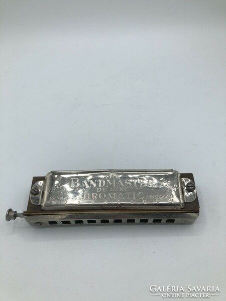 The bandmaster de luxe chronomatic harmonica