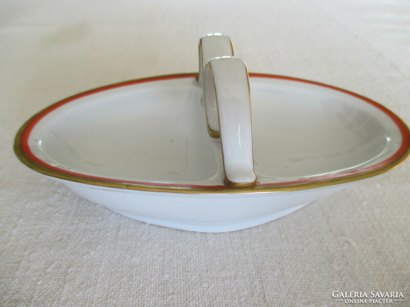 Old Zsolnay table spice holder for salt, pepper and paprika