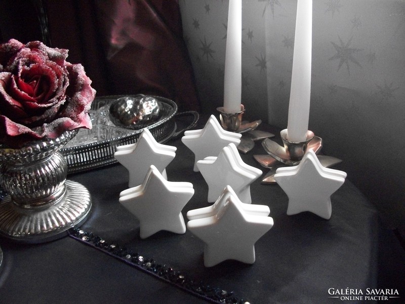 Star-shaped planting card holder 6 pcs