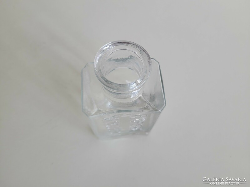 Régi Karlsbader Sprudelsalz üveg vintage Karlsbadi fürdő fürdősó palack szuvenír emlék