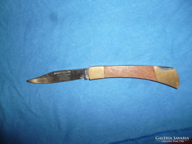 German knife with stainless steel handle