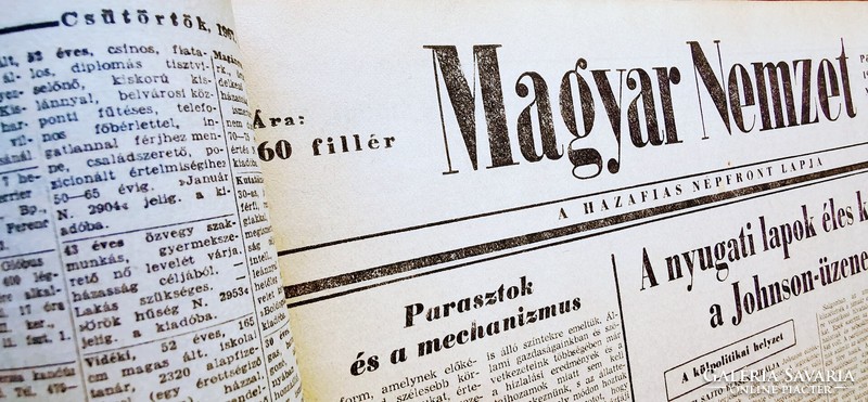 1967 november 3  /  Magyar Nemzet  /  Nagyszerű ajándékötlet! Ssz.:  18740