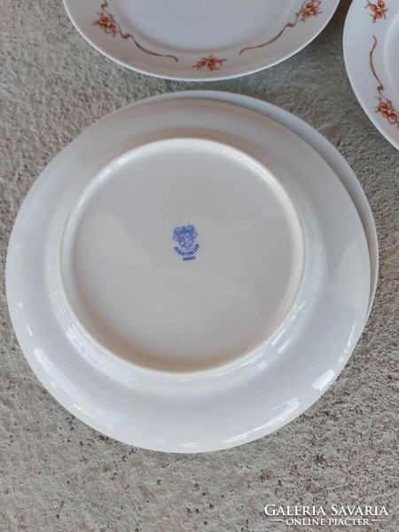 Alföldi porcelain rosehip cake plates are pieces of nostalgia