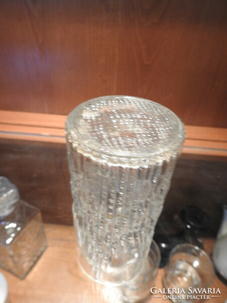 Régi modern üvegváza - üveg váza