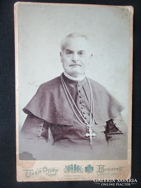 1939 Catholic church person priest original marked contemporary photo photograph