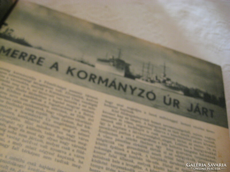 Hungarian Scout 1938-Sept. 1 From - 1939. Aug. 15 Ig , bound as a book 21 pcs