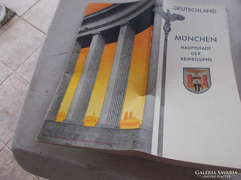 Ww2,cca1935 Munich brochure of Hitler's Germany