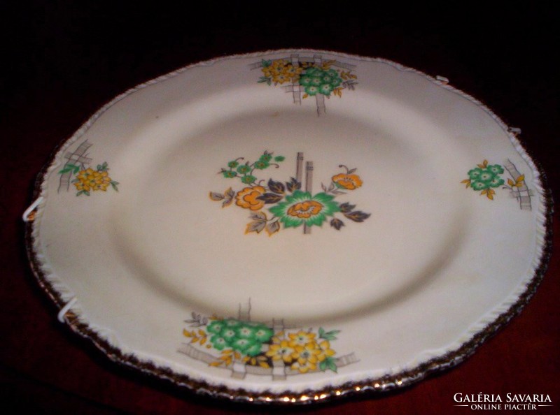 25 Cm diameter English porcelain wall decoration, decorative plate, cake