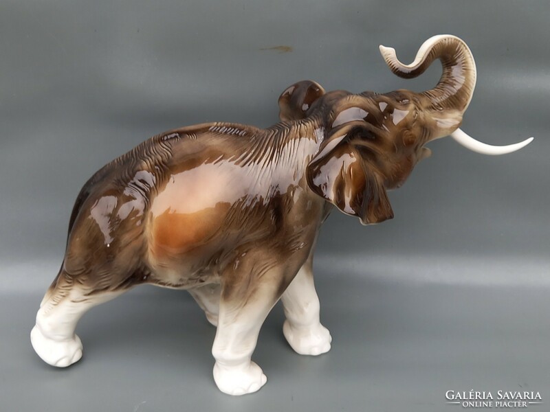 Royal dux porcelain elephant 2 pcs