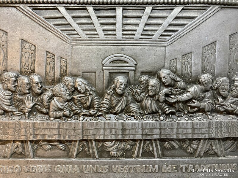 Last Supper mural, spa restaurant